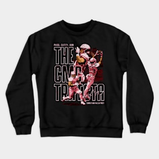 Christian Mccaffrey San Francisco Trifecta Crewneck Sweatshirt